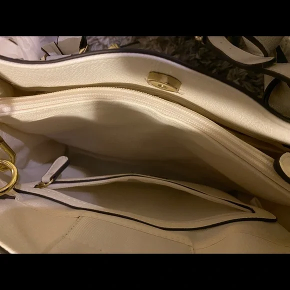 Merona White Satchel - Picture 7 of 8